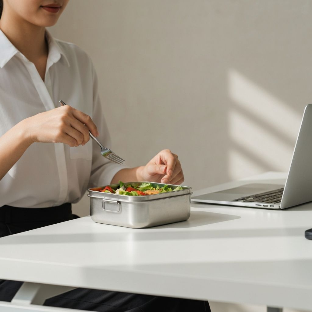 Mittagspause im Alltag